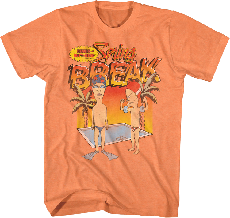 Spring Break Beavis And Butt-Head T-Shirt