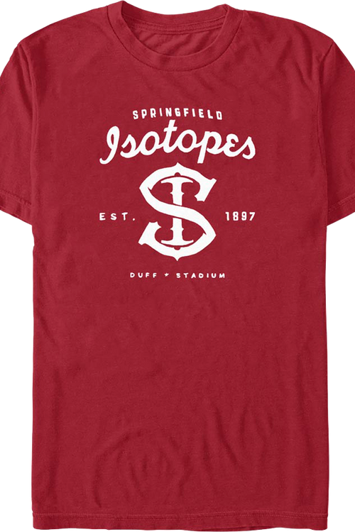 Springfield Isotopes Simpsons T-Shirt