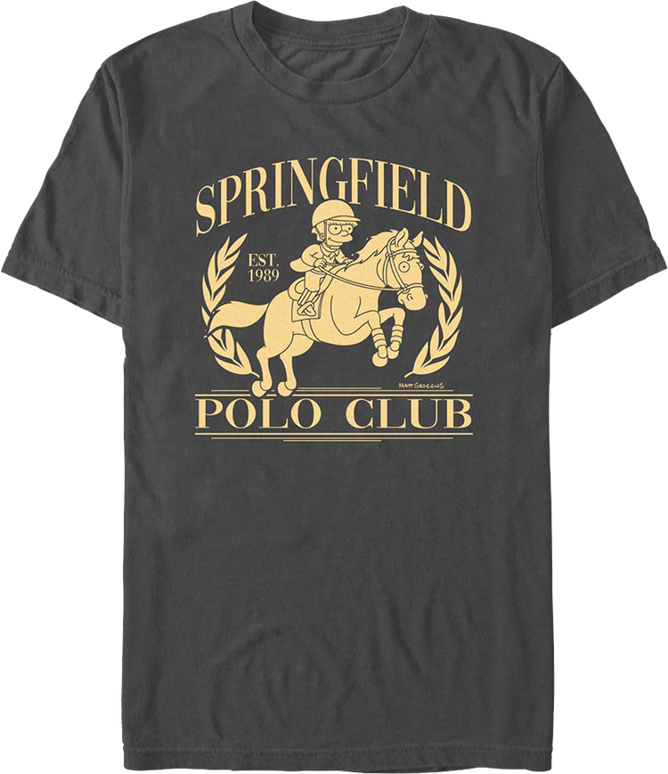 Springfield Polo Club Simpsons T-Shirt