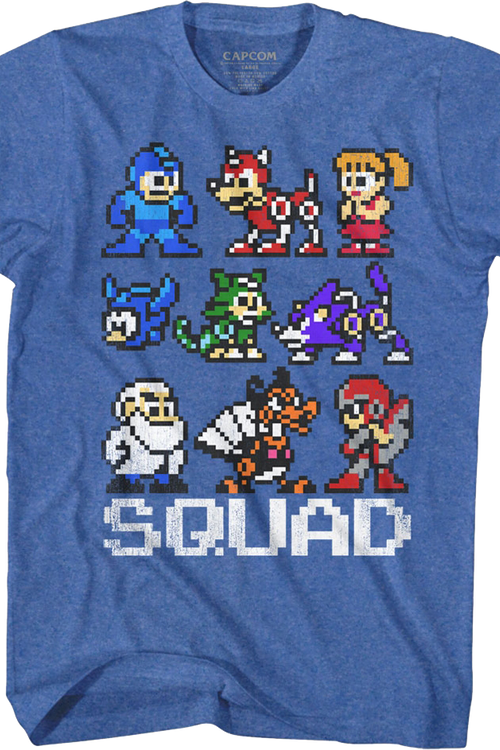 Squad Mega Man T-Shirt