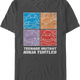Square Outlines Teenage Mutant Ninja Turtles T-Shirt thumbnail