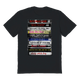 Stacked Cassette Singles Foreigner T-Shirt thumbnail
