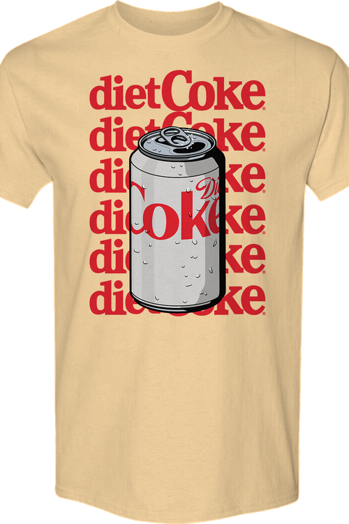Stacked Logo And Can Diet Coke T-Shirt