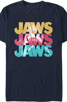 Stacked Logo Jaws T-Shirt