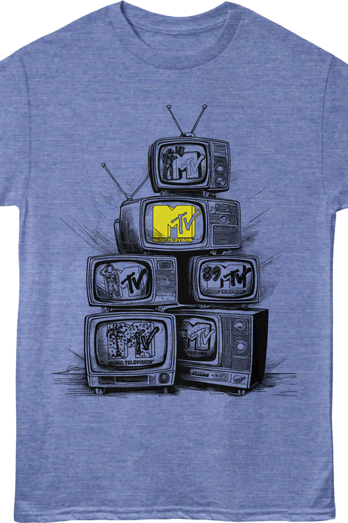 Stacked Televisions MTV T-Shirt