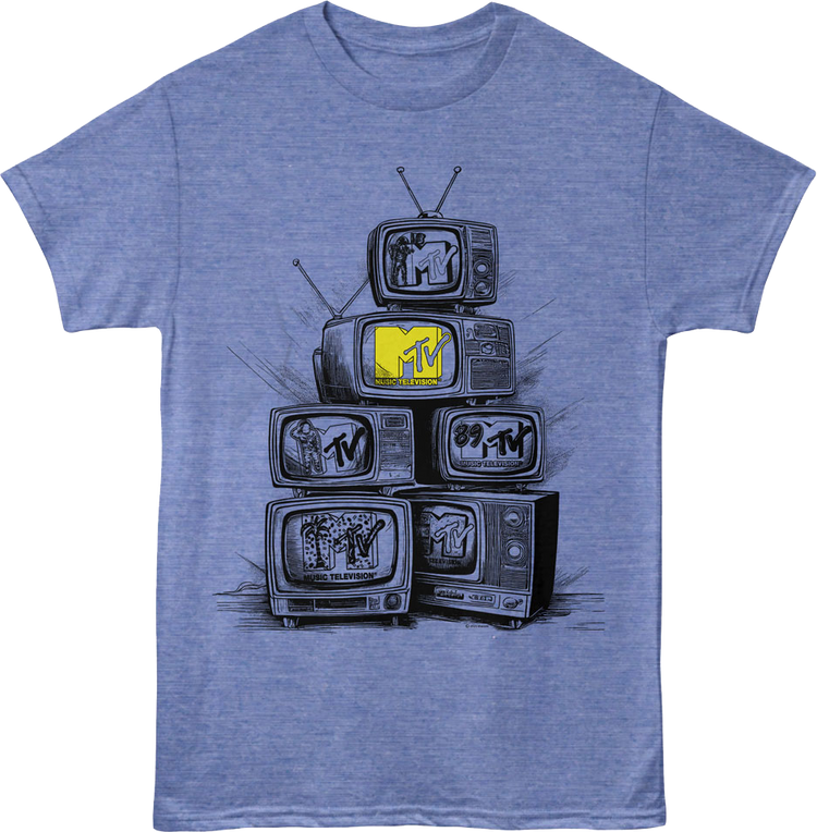 Stacked Televisions MTV T-Shirt