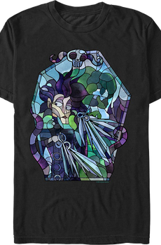 Stained Glass Window Edward Scissorhands T-Shirt