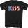 Stars And Stripes Logo KISS T-Shirt
