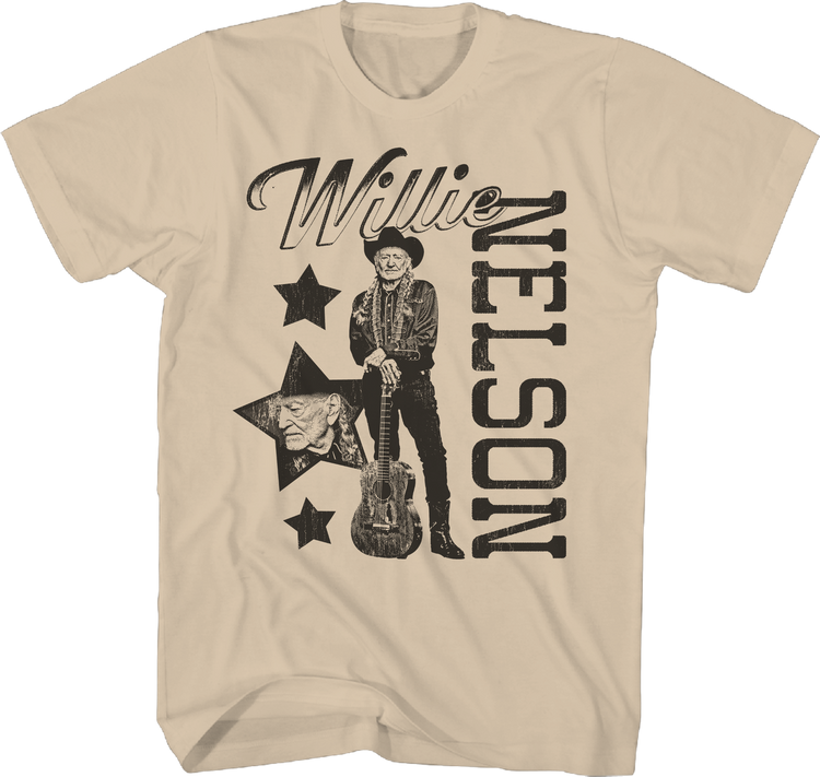 Star Collage Willie Nelson T-Shirt