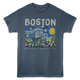 Starry Night Boston Massachusetts T-Shirt thumbnail
