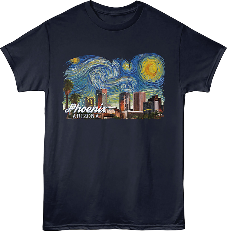 Starry Night Phoenix Arizona T-Shirt