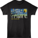 Starry Night Salem Massachusetts T-Shirt thumbnail