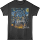 Starry Witch Night Salem Massachusetts T-Shirt thumbnail