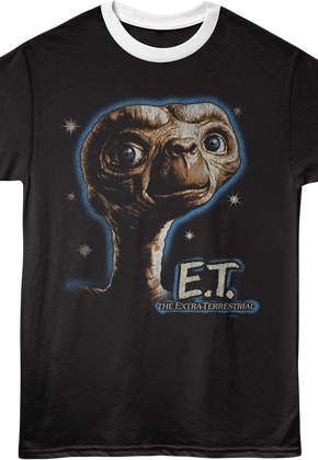 Stars E.T. The Extra-Terrestrial Ringer Shirt