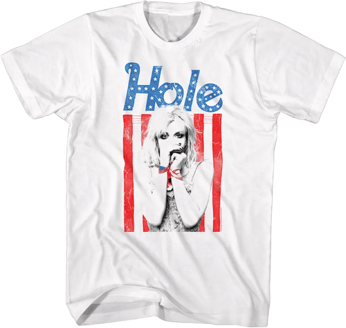 Stars & Stripes Hole T-Shirt
