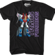 Starscream Air Commander Pose Transformers T-Shirt thumbnail