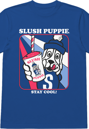 Stay Cool Chilly Dog Photo Slush Puppie T-Shirt