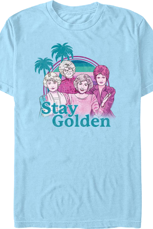 Stay Golden Vintage Portrait Golden Girls T-Shirt