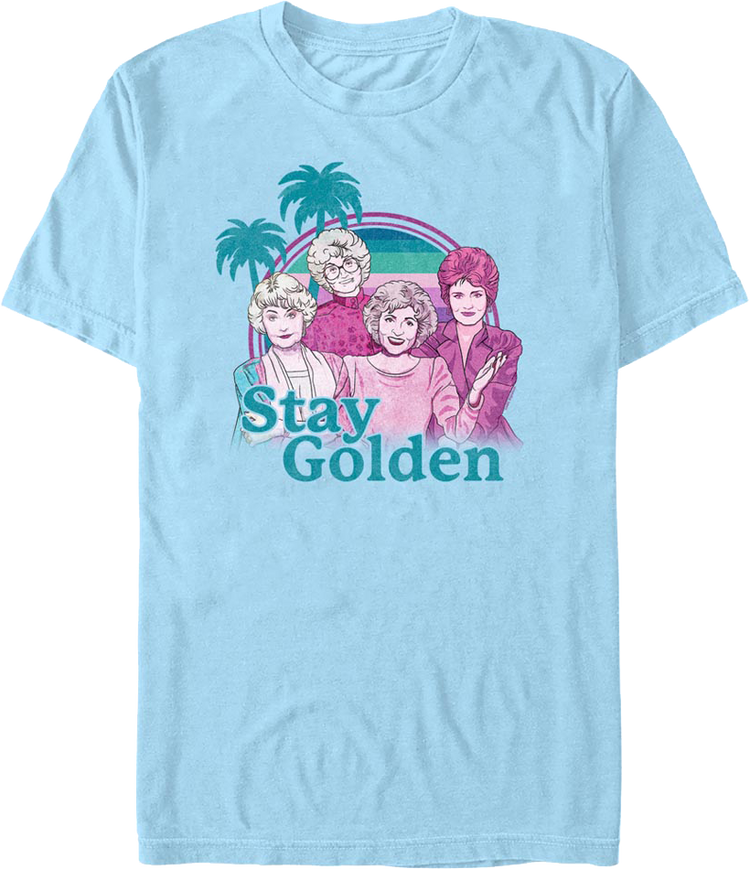 Stay Golden Vintage Portrait Golden Girls T-Shirt