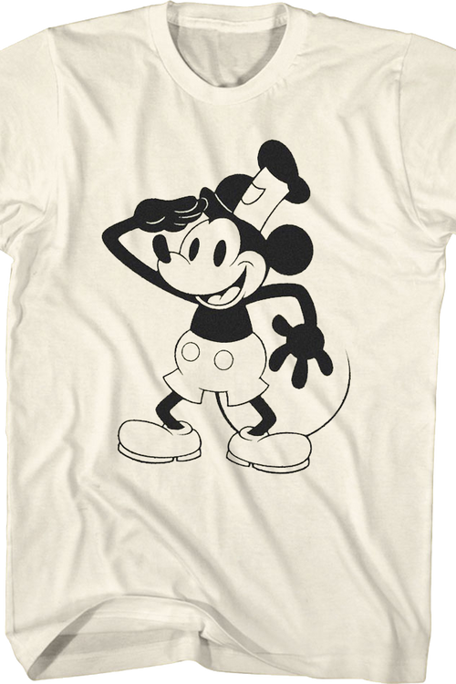 Steamboat Willie Salute Disney T-Shirt