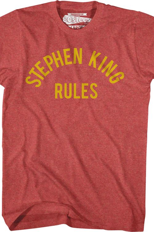 Stephen King Rules Monster Squad T-Shirt