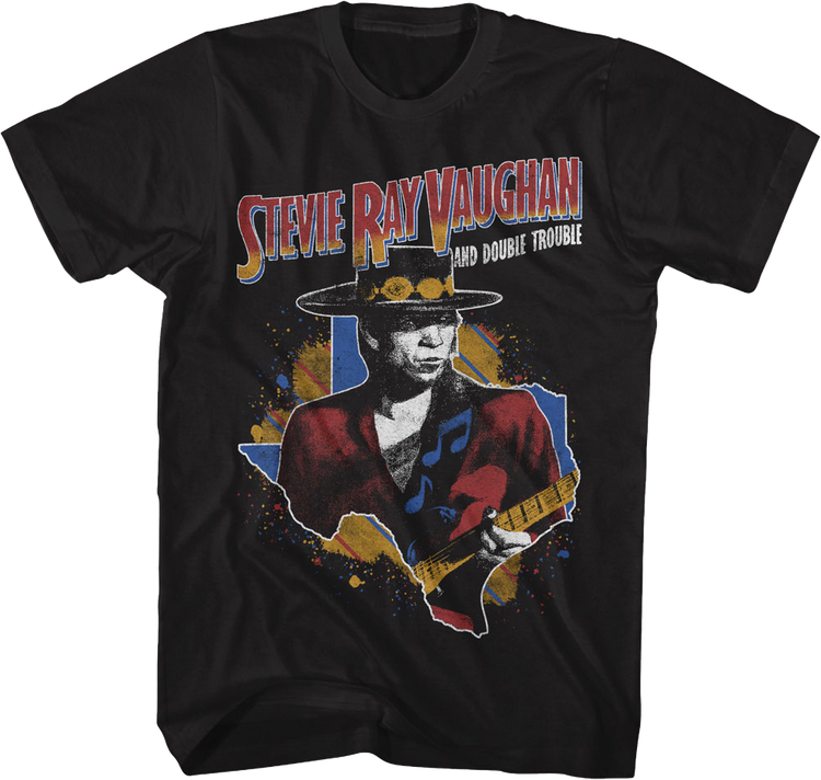 Stevie Ray Vaughan And Double Trouble T-Shirt