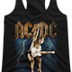 Ladies Stiff Upper Lip ACDC Racerback Tank Top thumbnail