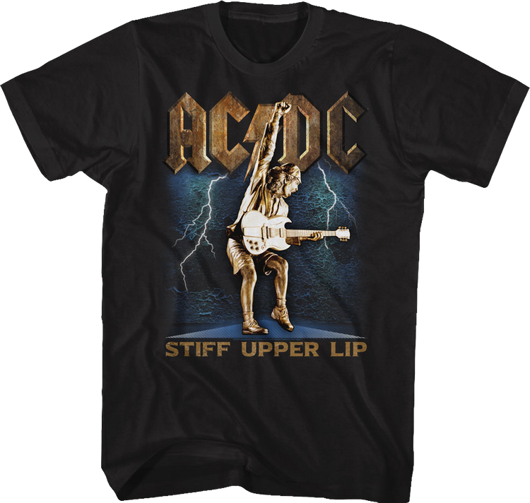 Stiff Upper Lip ACDC T-Shirt