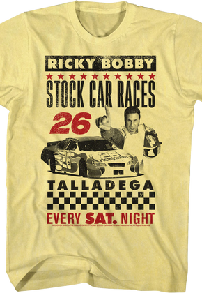 Stock Car Races Talladega Nights T-Shirt