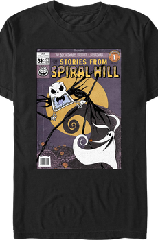 Jack Stories From Spiral Hill Nightmare Before Christmas T-Shirt