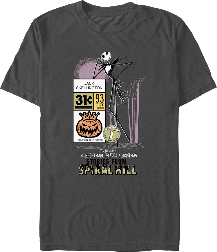 Stories From Spiral Hill Nightmare Before Christmas T-Shirt
