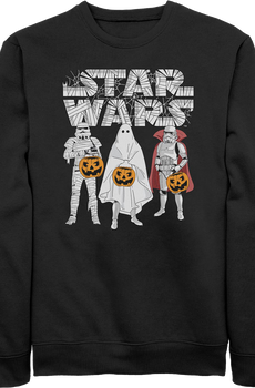 Stormtroopers Trick Or Treating Star Wars Sweatshirt