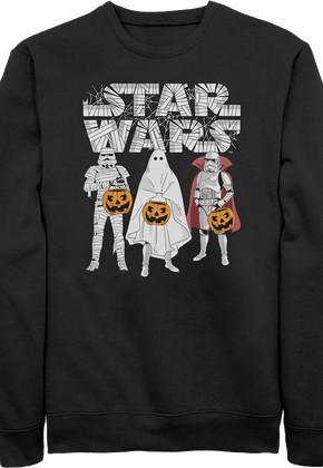Stormtroopers Trick Or Treating Star Wars Sweatshirt