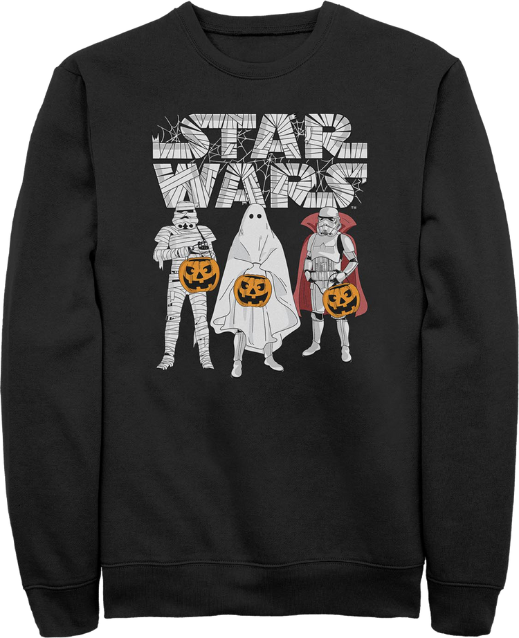 Stormtroopers Trick Or Treating Star Wars Sweatshirt