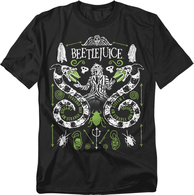 Strange And Unusual Icons Beetlejuice T-Shirt
