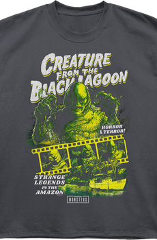 Strange Legends Creature From The Black Lagoon Oversized T-Shirt