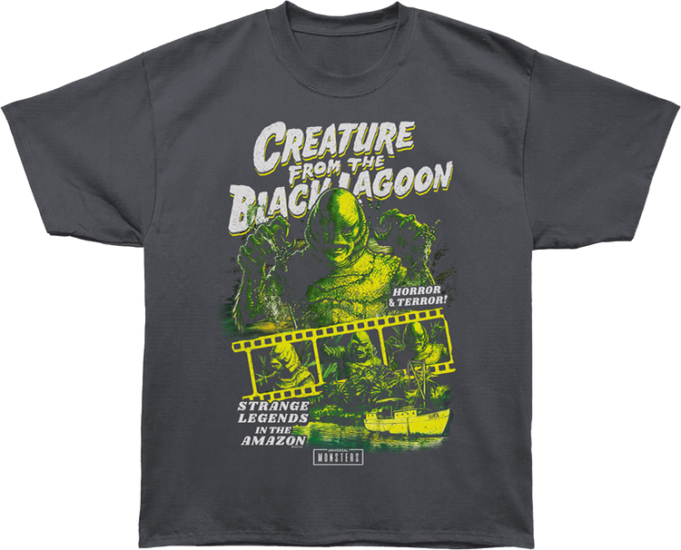 Strange Legends Creature From The Black Lagoon Oversized T-Shirt