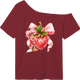 Strawberry Shortcake Off The Shoulder Shirt thumbnail