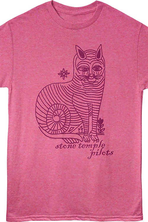 Striped Cat Stone Temple Pilots T-Shirt