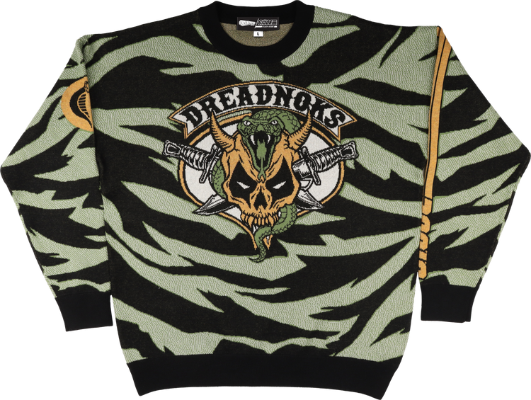Striped Dreadnoks GI Joe Knitted Sweater