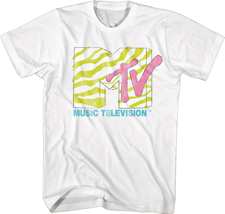 Stripes Logo MTV Shirt