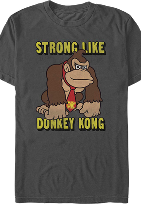 Strong Like Donkey Kong Nintendo T-Shirt