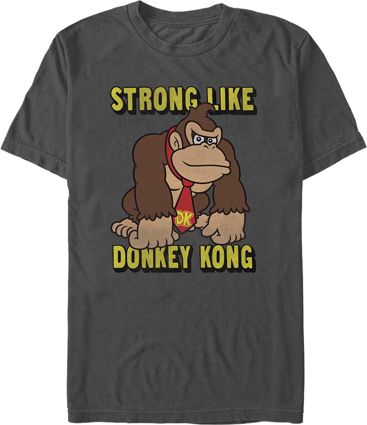 Strong Like Donkey Kong Nintendo T-Shirt