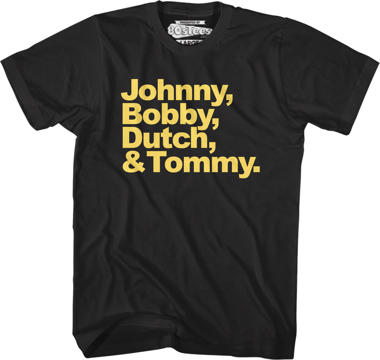 Student Names Karate Kid Cobra Kai T-Shirt