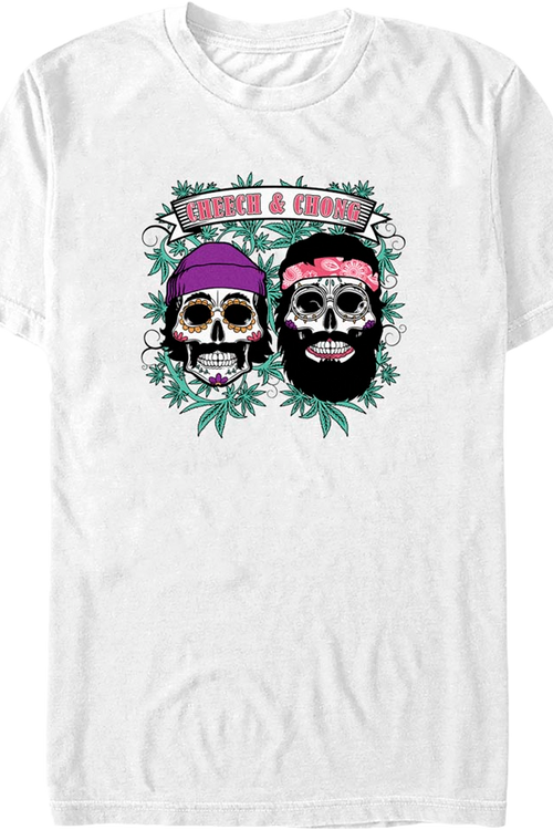 Sugar Skulls Cheech and Chong T-Shirt