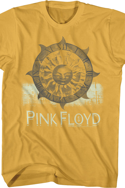 Sun Clock Pink Floyd T-Shirt