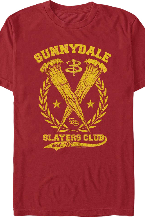 Sunnydale Slayers Club Buffy The Vampire Slayer T-Shirt