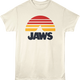 Sunset Shark Fin Jaws T-Shirt thumbnail