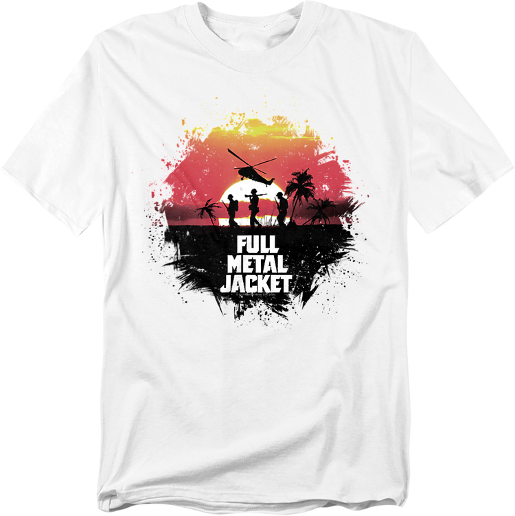 Sunset Silhouettes Full Metal Jacket T-Shirt