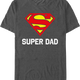 Super Dad Superman DC Comics T-Shirt thumbnail